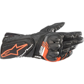 ALPINESTARS SP-8 V3 Gloves - Black/Fluo Red - 3XL 3558321-1030-3X